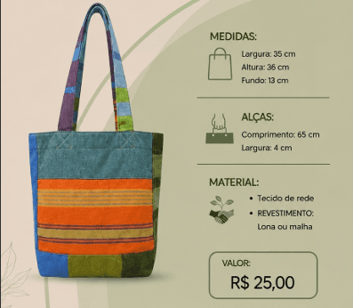Product: Ecobag Ecológica para Eventos e Brindes image